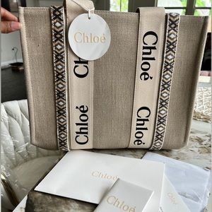 Chloe Woody Tote - Medium Size
